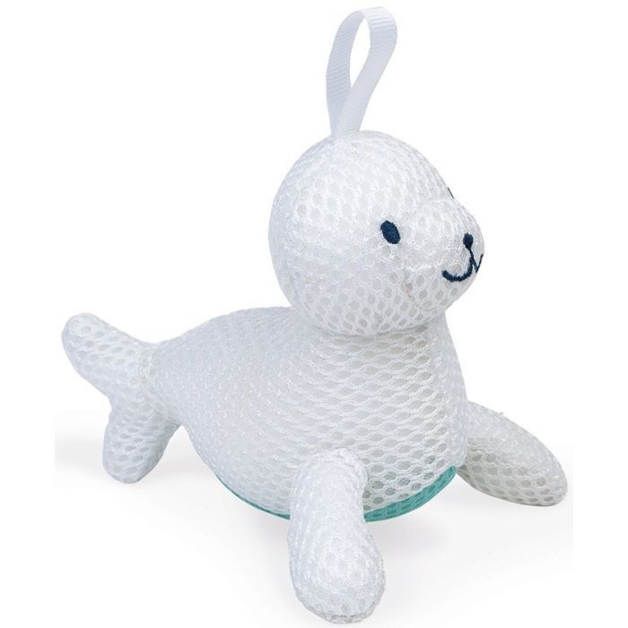 Игрушка для ванной Janod Мочалка для купания Тюлень (J04728-1)