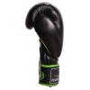 Боксерские перчатки PowerPlay 3018 10oz Black/Green (PP_3018_10oz_Black/Green) изображение 2