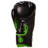Боксерские перчатки PowerPlay 3018 10oz Black/Green (PP_3018_10oz_Black/Green) изображение 3