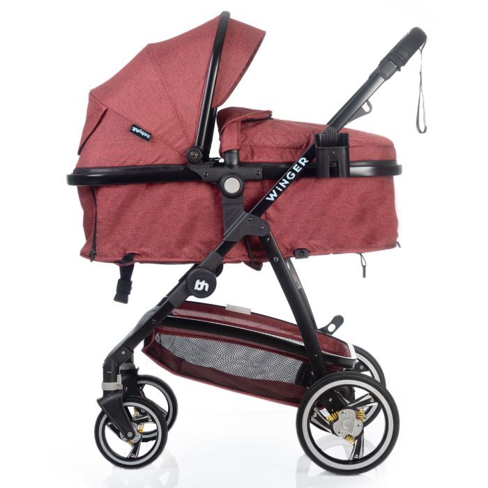 Коляска BabyHit Winger Blue трансформер (73553) изображение 6