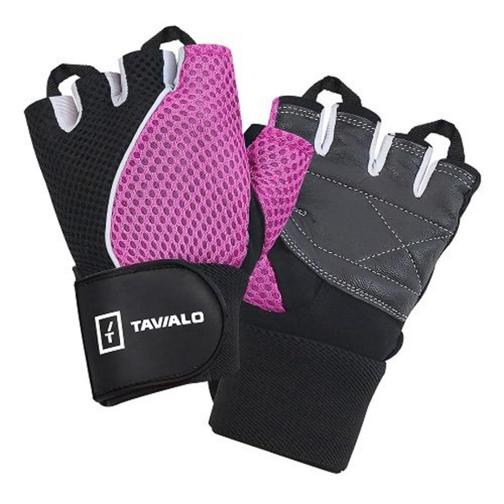 Перчатки для фитнеса Tavialo Women M Black-Pink (188102008)