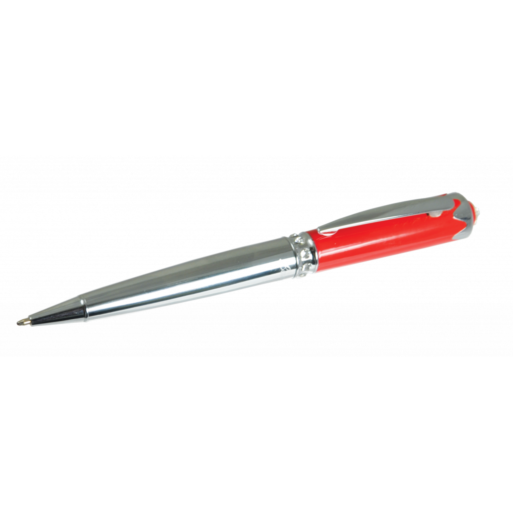Ручка кулькова Langres набір ручка + гачок для сумки Crystal Червоний (LS.122028-05) зображення 3