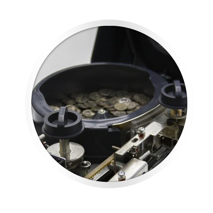 Счетчик банкнот Cassida C550 (сортувальник монет) (00-00000532) изображение 5