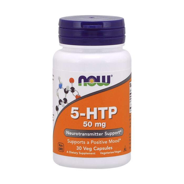 Аминокислота Now Foods 5-HTP (Гидрокситриптофан), 50 мг, 30 вегетарианских капсул (NOW-00097) > цены в Киеве и Украине Аминокислота Now Foods 5-HTP (Гидрокситриптофан), 50 мг, 30 вегетарианских капсул (NOW-00097)
