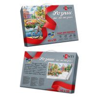 Картина по номерам Santi Букет сирени 40х50 см (953892) изображение 2