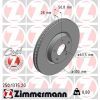 Тормозной диск ZIMMERMANN 250.1375.20