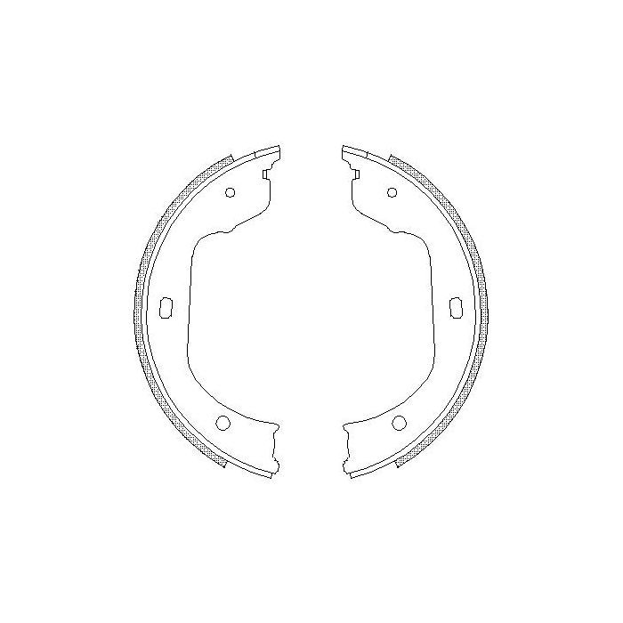 Гальмівні колодки REMSA 4740.00