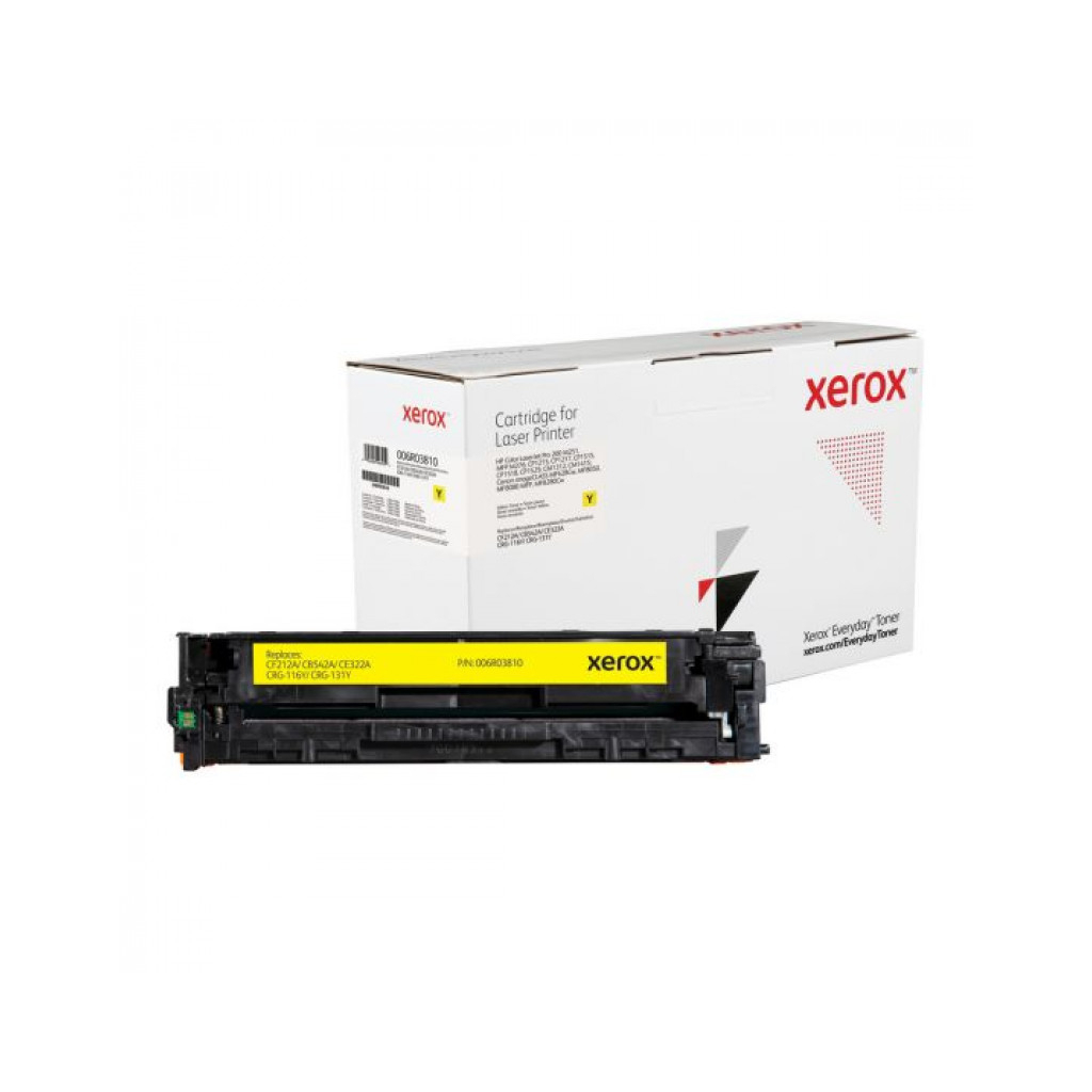 Картридж Xerox HP CF212A/CB542A/CE322A, Canon 716/731 yellow (006R03810)