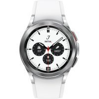 Смарт-часы Samsung SM-R880/16 (Galaxy Watch 4 Classic small 42mm) Silver (SM-R880NZSASEK)