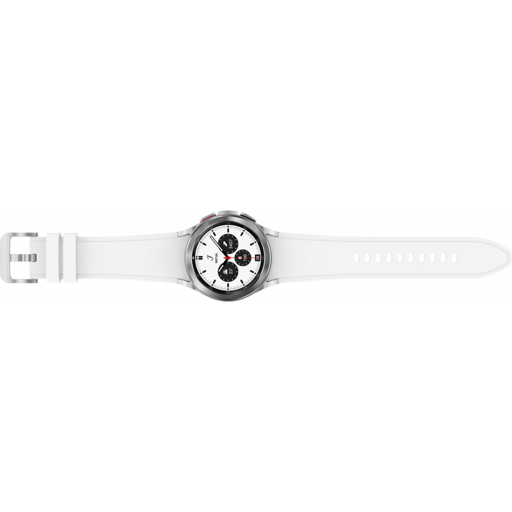 Смарт-часы Samsung SM-R880/16 (Galaxy Watch 4 Classic small 42mm) Silver (SM-R880NZSASEK) изображение 6