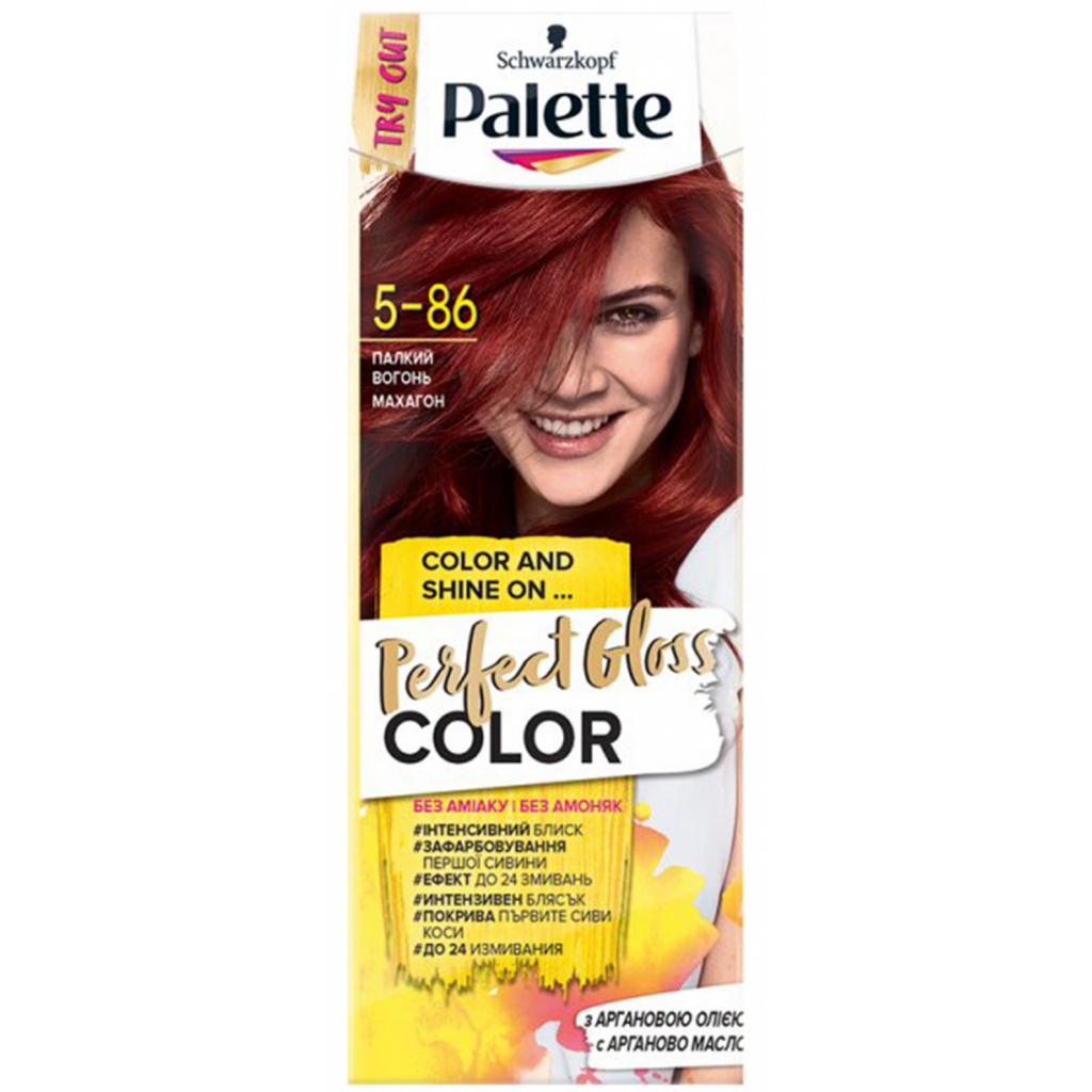 Краска для волос Palette Perfect Gloss Color 5-86 Страстный огонь 70 мл (4015100337549)