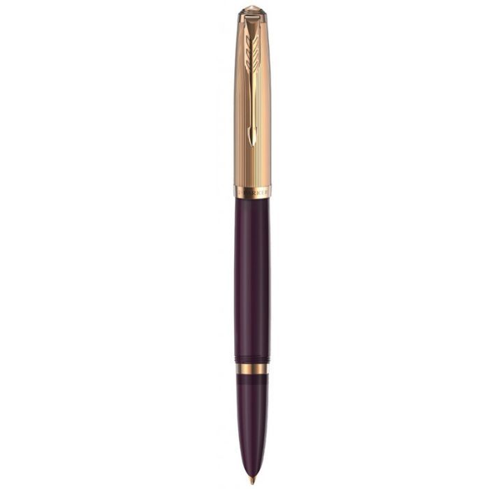 Ручка перьевая Parker PARKER 51 Premium Plum GT  FP18 F (57 111)