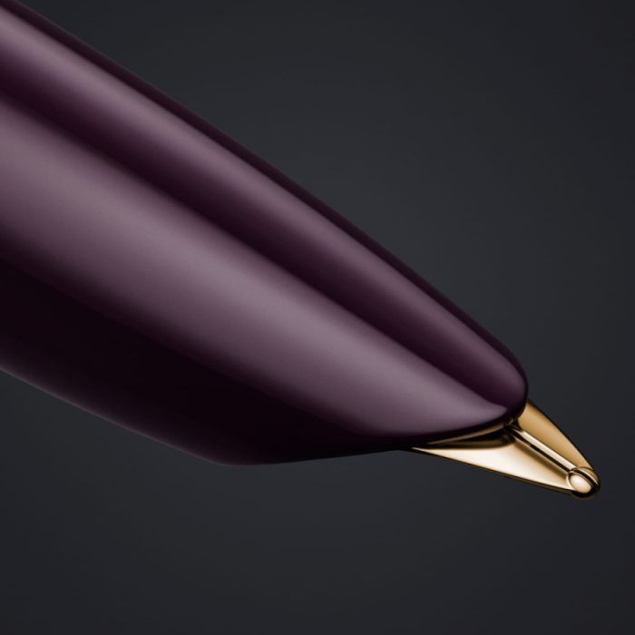 Ручка перьевая Parker PARKER 51 Premium Plum GT  FP18 F (57 111) изображение 6