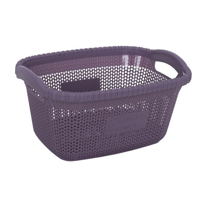 Кошик для білизни Violet House 1003 Віолетта Coffee 28 л (1003 Виолетта COF б/кр. 28 л)