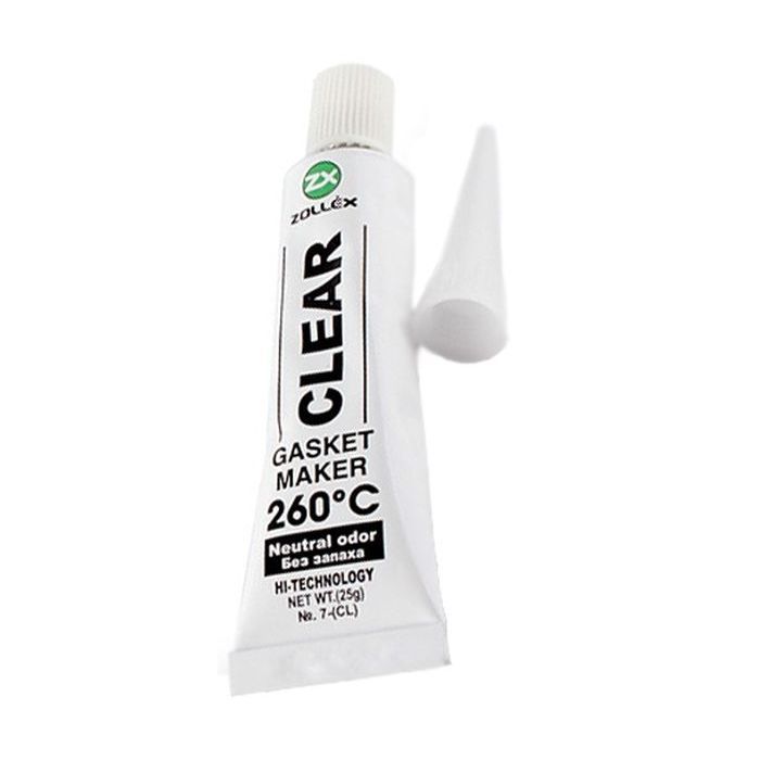 Герметик автомобільний Zollex CLEAR-25g. (CLEAR-25g)