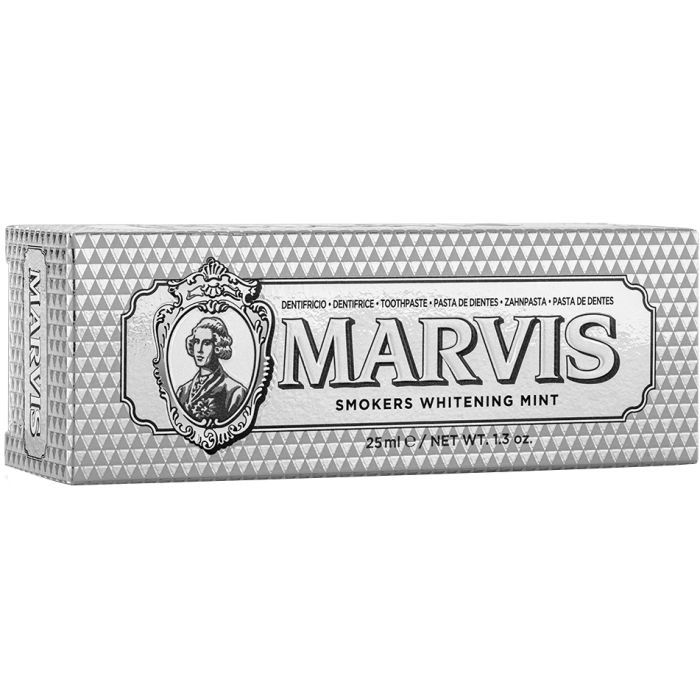 Зубная паста Marvis Отбеливающая мята для курильщиков 25 мл (8004395111381) изображение 2