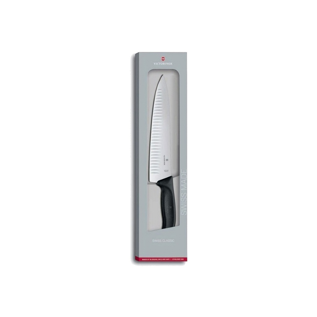 Кухонный нож Victorinox SwissClassic Carving 25 см Black (6.8023.25G)