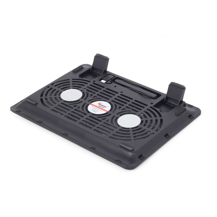 Подставка для ноутбука Gembird до 15", 2x125 mm fan, black (NBS-2F15-01) изображение 4