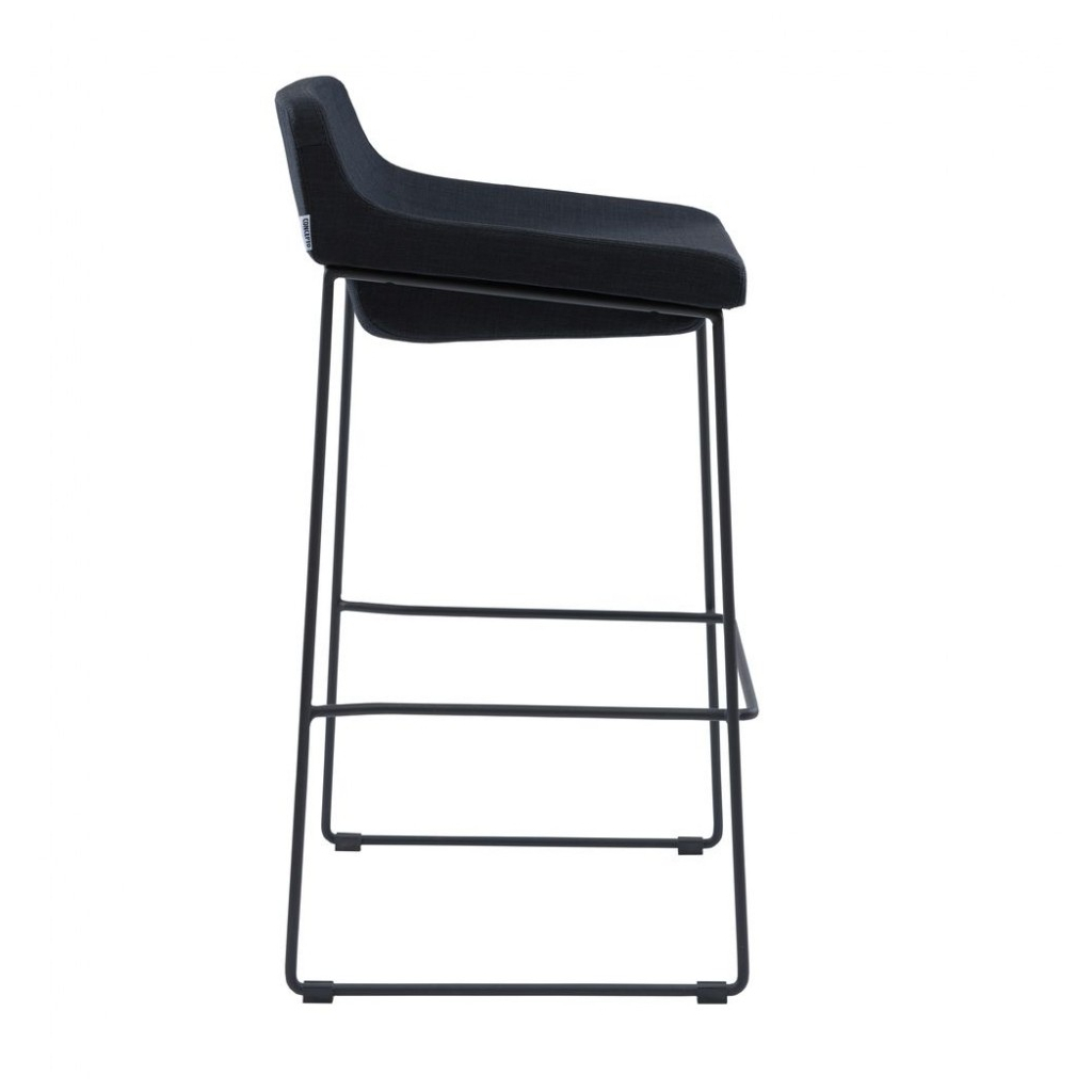 Кухонный стул Concepto Comfy полубарный чёрный (HBC98-F11-BLACK) изображение 2
