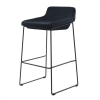 Кухонный стул Concepto Comfy полубарный чёрный (HBC98-F11-BLACK)