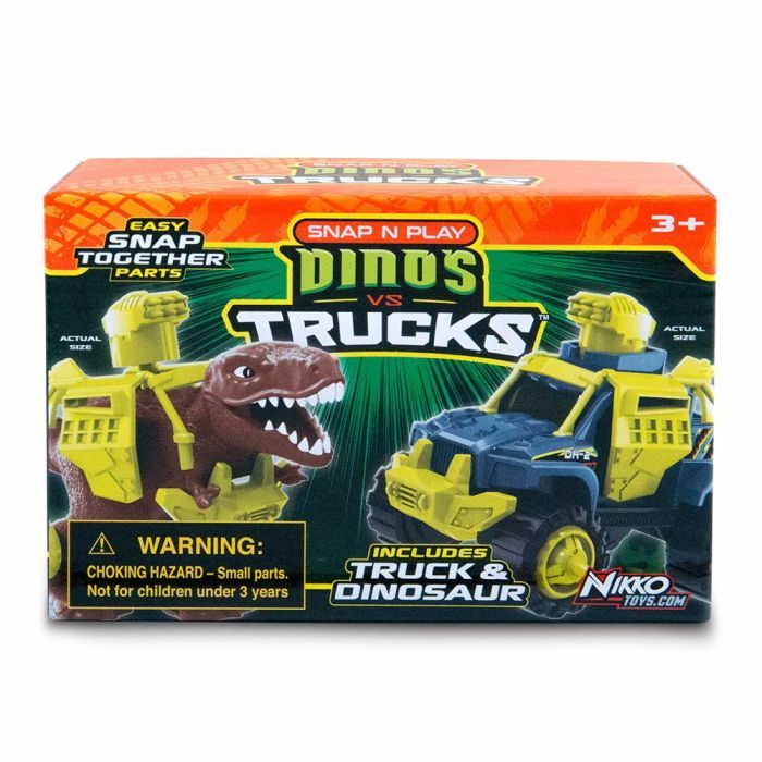Игровой набор Road Rippers машинка и коричневый тиранозавр (20072) изображение 2