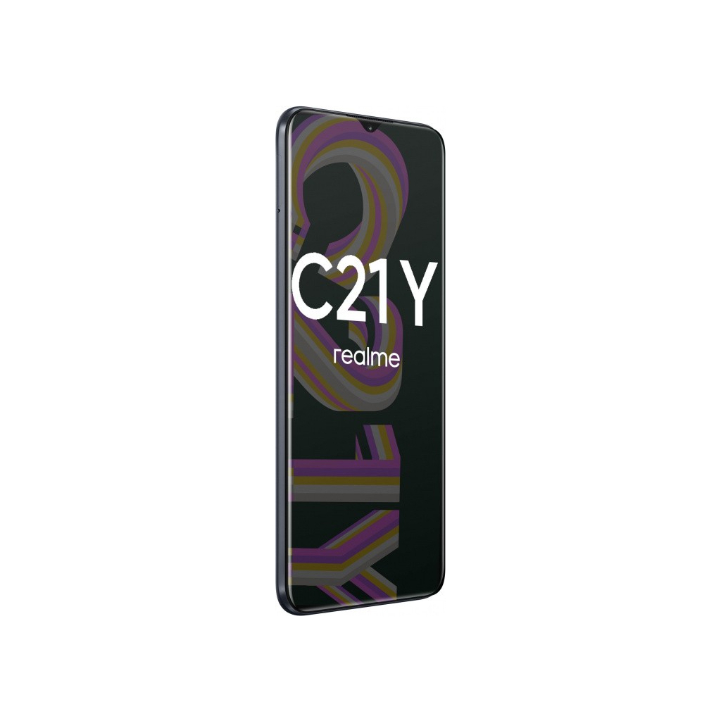 Мобільний телефон realme C21Y 4/64Gb (RMX3263) no NFC Cross Black зображення 7