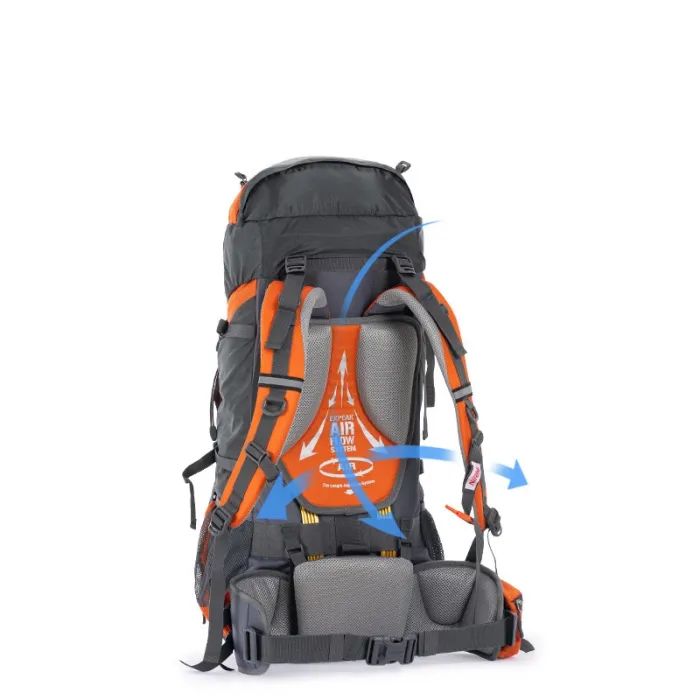 Рюкзак туристический Naturehike NH70B070-B 70 л + 5 л чорний (6975641887485) изображение 8