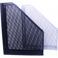 Photos - Letter Tray H-Tone Лоток для паперів  вертикальний металевий, 25х7,5х31,8 см (TRAYV-HT 
