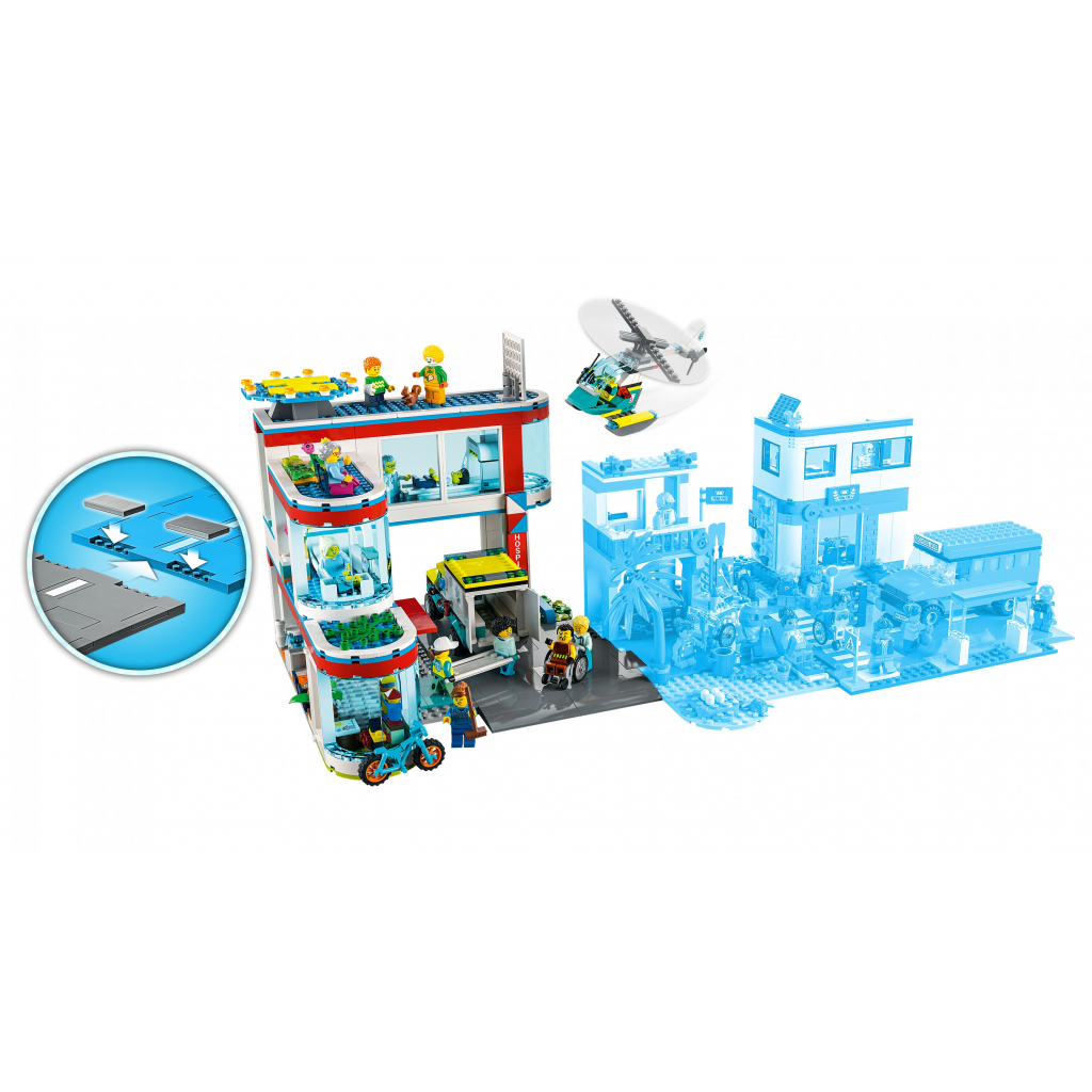 Конструктор LEGO City Лікарня 816 деталей (60330) зображення 11
