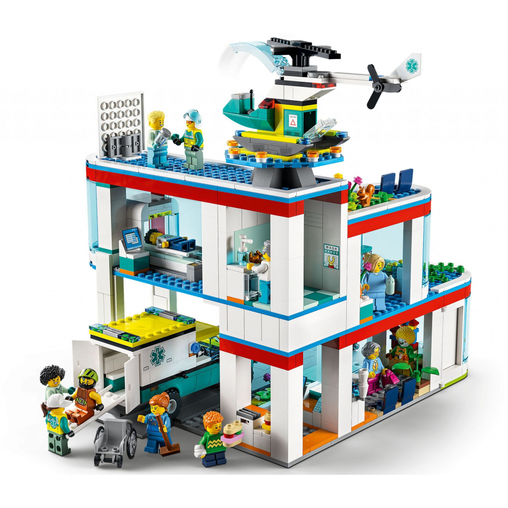 Конструктор LEGO City Лікарня 816 деталей (60330) зображення 4