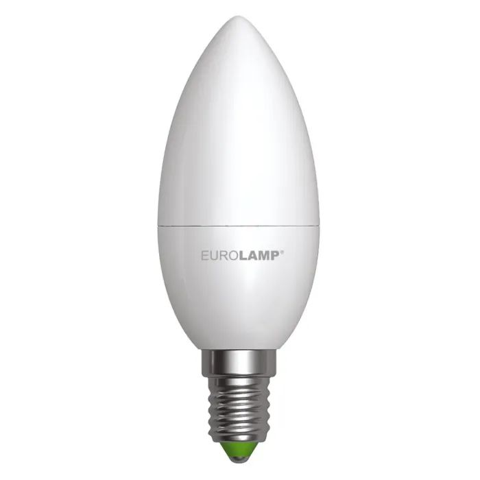 Лампочка Eurolamp LED CL 6W E14 3000K 220V (LED-CL-06143(P))