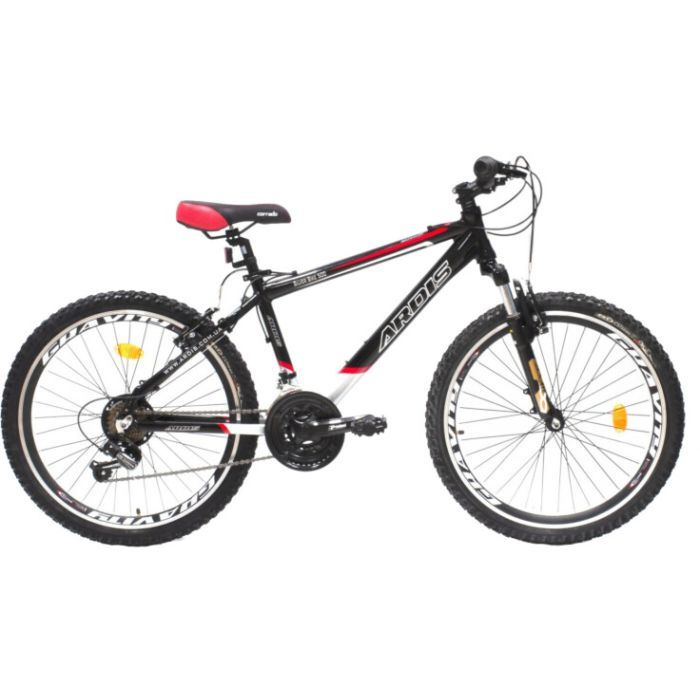 Велосипед Ardis Silver Bike 500 24" рама-15" Al Black/Red (0189-К)