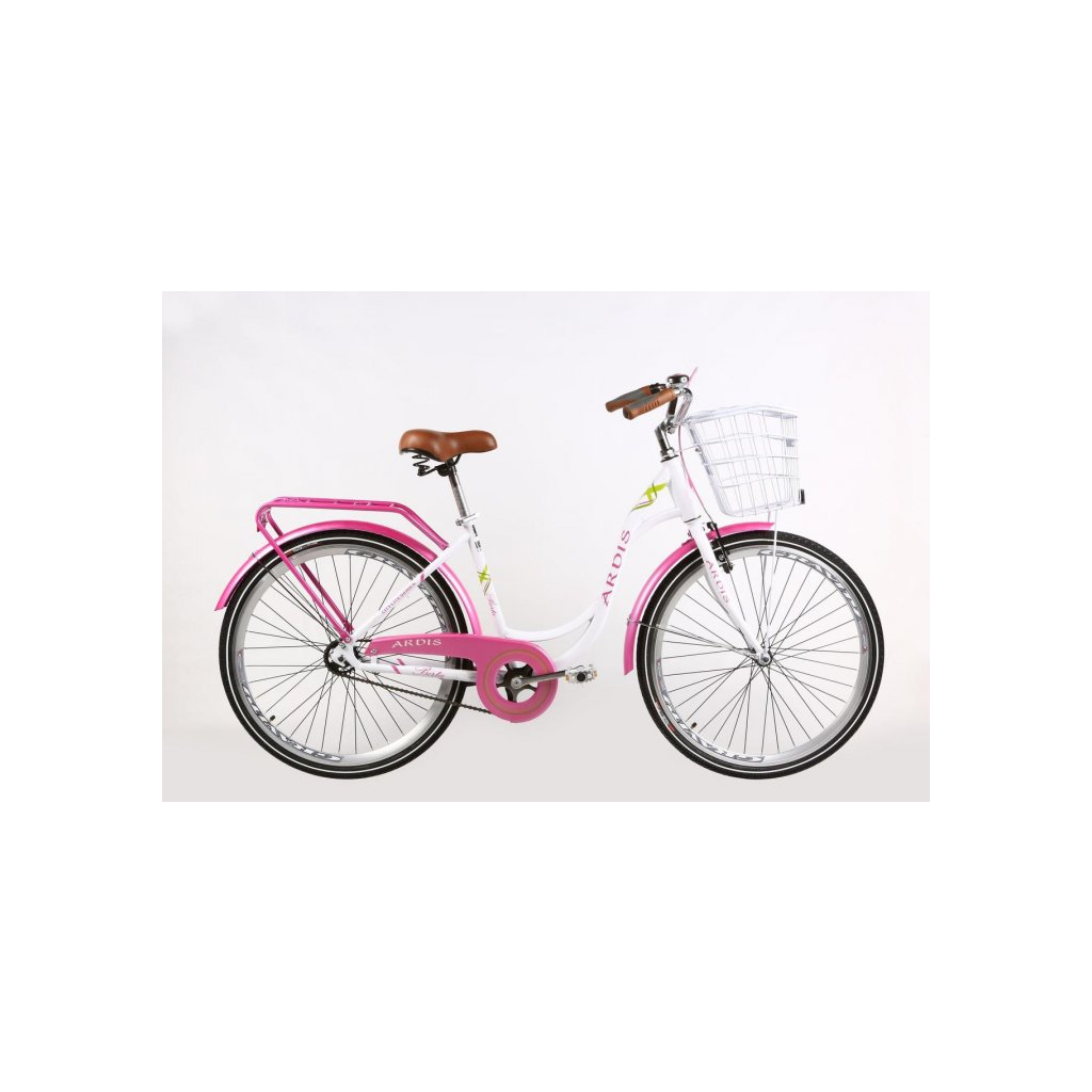 Велосипед Ardis Berta 26" рама-17" St White/Pink (0931)