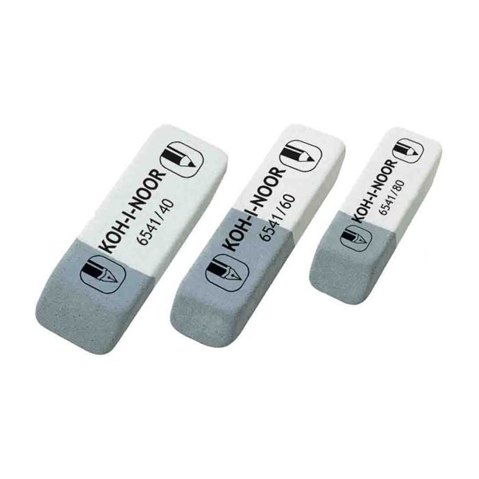 Гумка Koh-i-Noor комбінована SunPearl ,полібег 2 шт (6541/80/2/P)