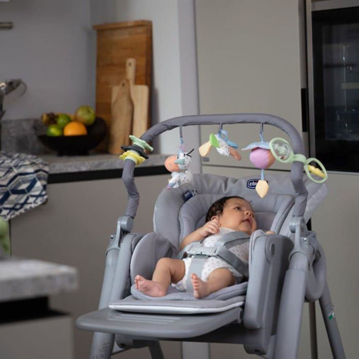 Стульчик для кормления Chicco Polly Magic Relax New, light gray (79502.61) изображение 8