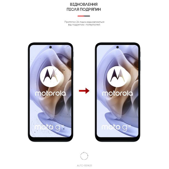 Пленка защитная Armorstandart Anti-Blue Motorola G32 / G62 5G (ARM62057) изображение 3