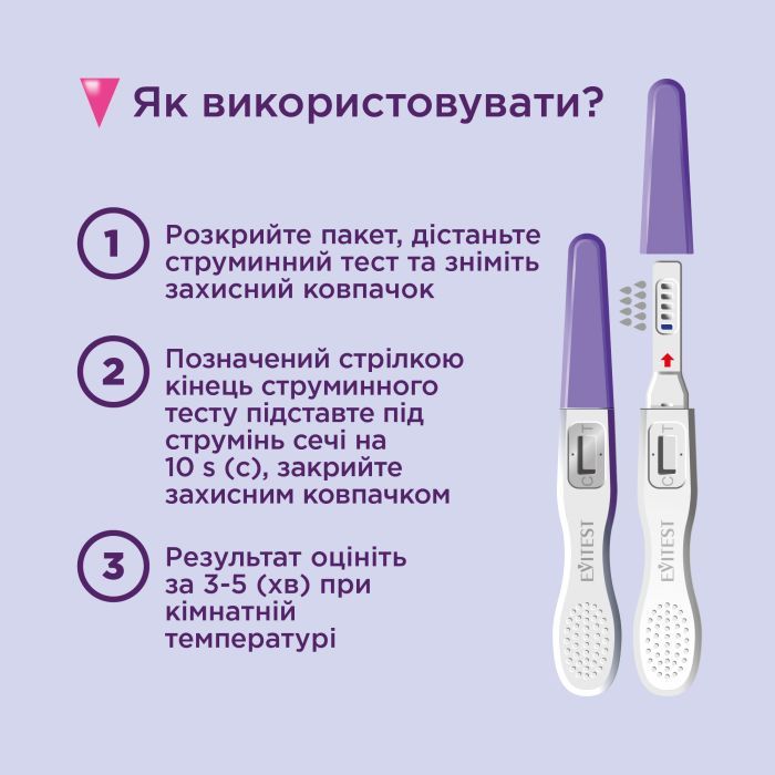 Тест на вагітність Evitest Perfect струминний 1 шт. (4033033417015) зображення 3
