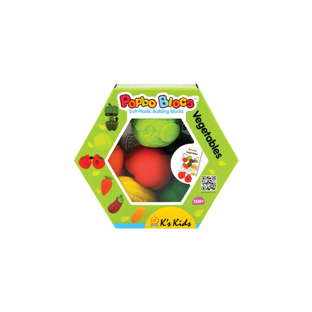 Развивающая игрушка K’S KIDS Овощи (блоки) (6628972) изображение 2