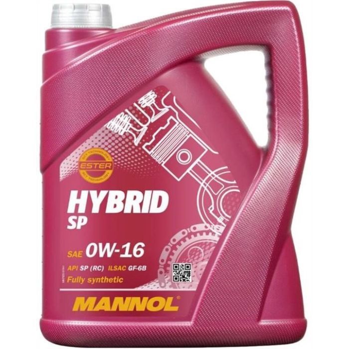 Моторное масло Mannol HYBRID SP 5л 0W-16 (MN7920-5)