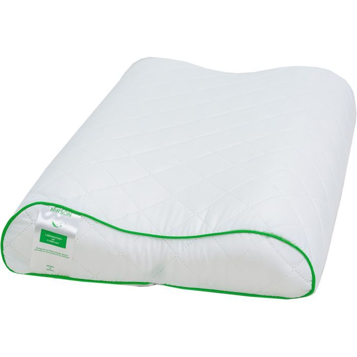Подушка MirSon ортопедическая №6019 Steep Line Aloe Vera 58х40х10.5 (2200003261219)