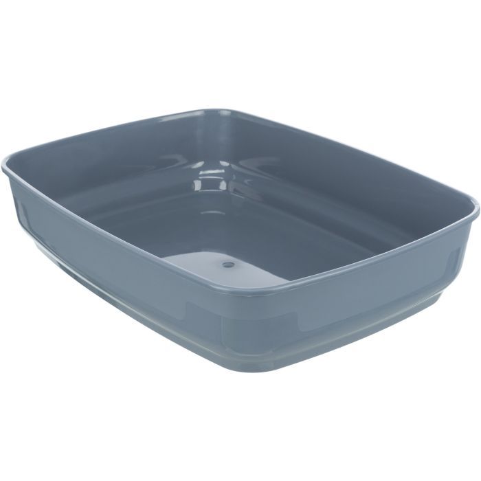 Туалет для котів Trixie "Delio" з рамкою 38х20х50 см (сірий) (4011905403977) зображення 2