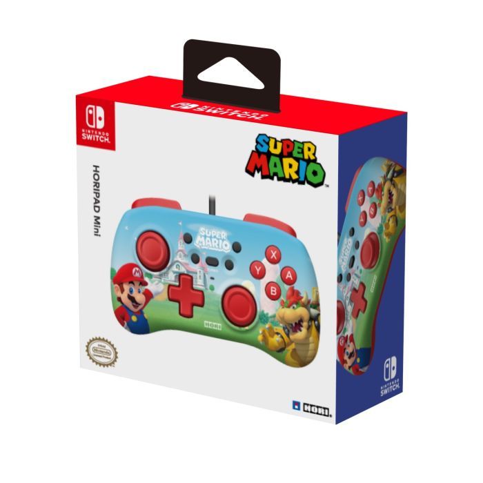 Геймпад Hori Horipad Mini (Super Mario) для Nintendo Switch Blue/Red (NSW-276U) изображение 5