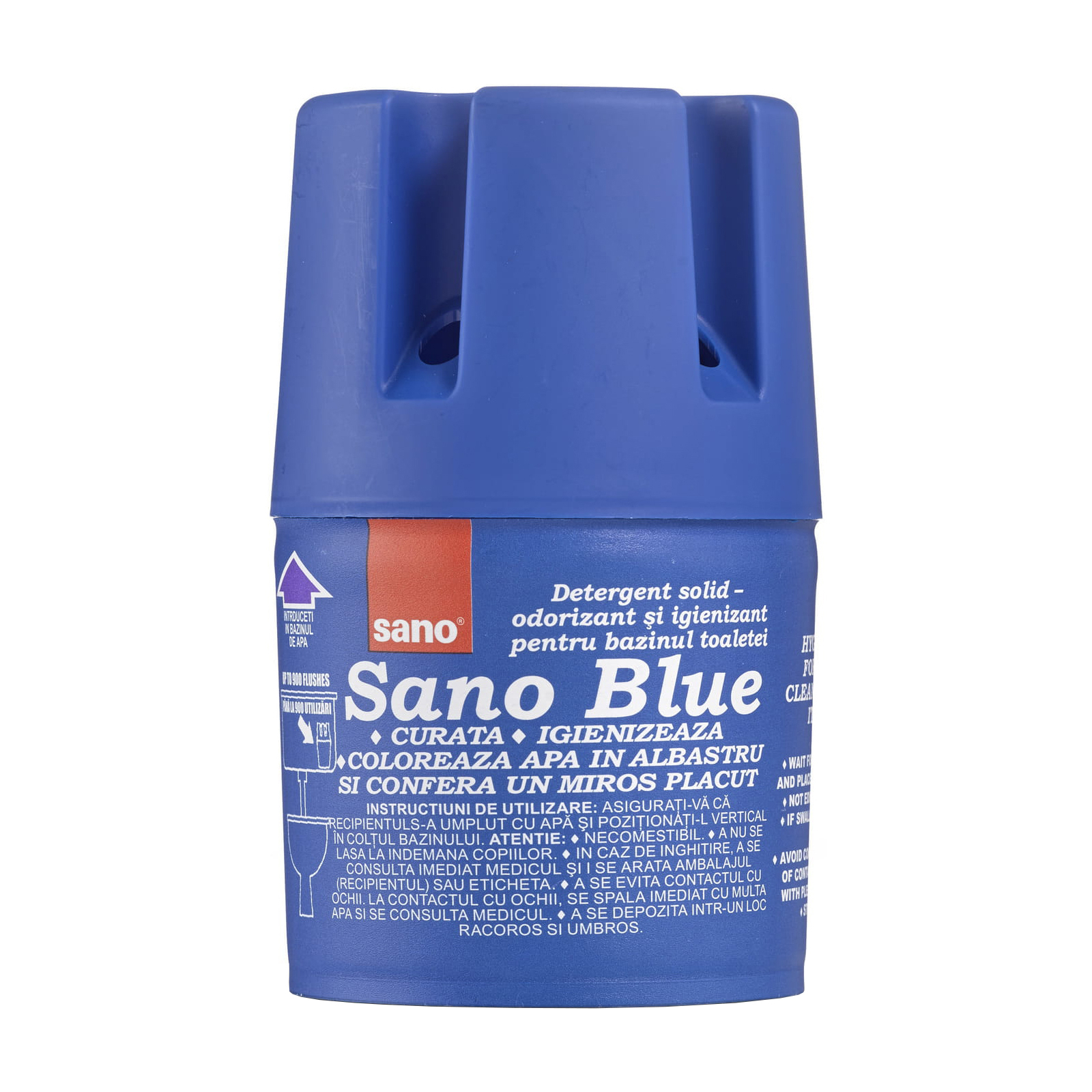 Средство для чистки унитаза Sano Blue 150 г (7290000287607)