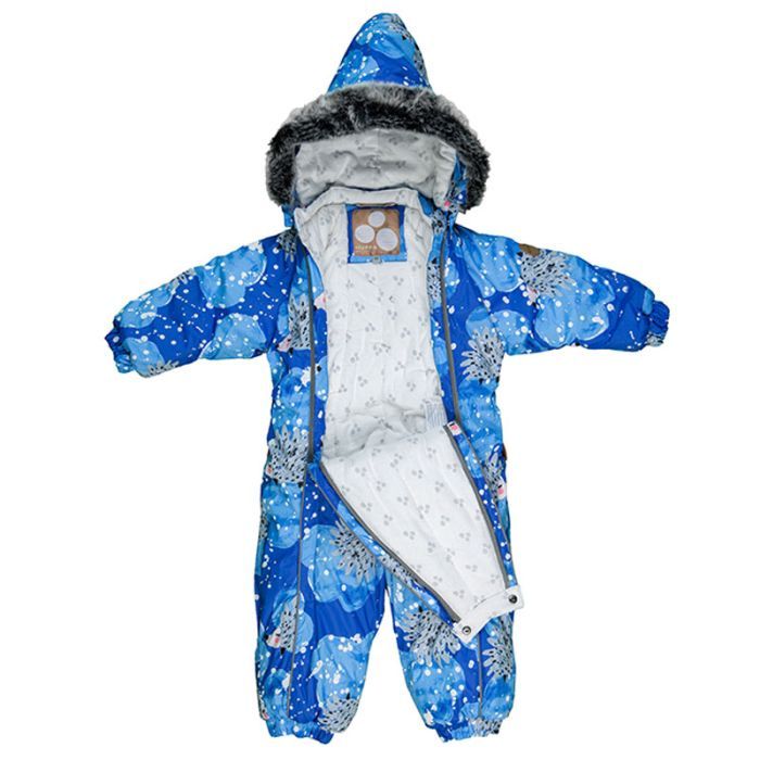 Комбинезон детский Huppa REGGIE 1 36020130 синий с принтом 80 (4741468712086) изображение 4