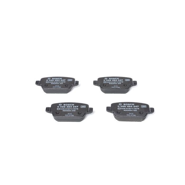 Гальмівні колодки Bosch 0 986 494 247 зображення 7