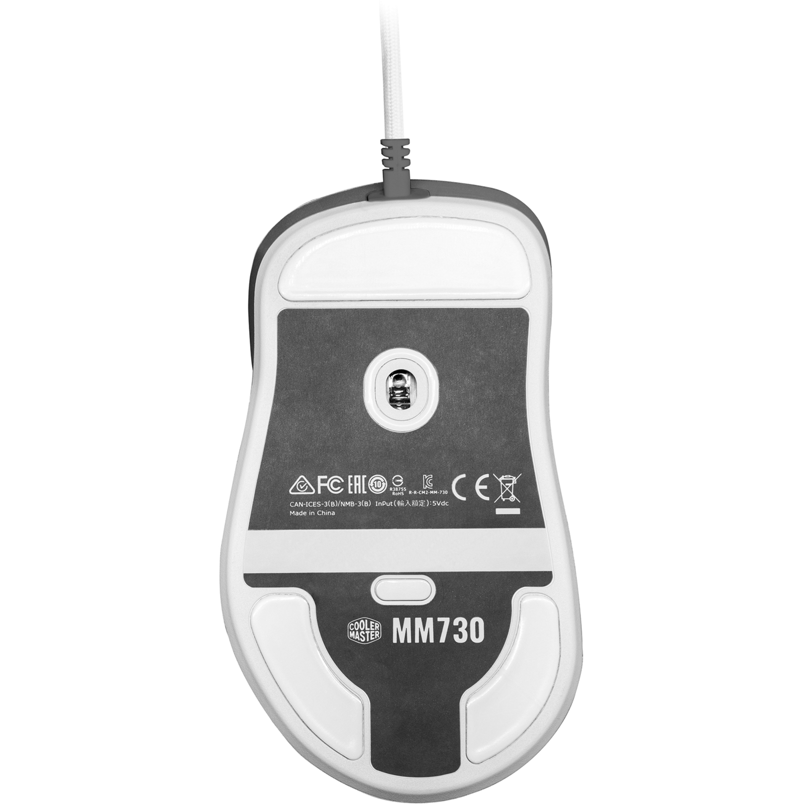 Мышка CoolerMaster MM730 USB White/Gray (MM-730-WWOL1) изображение 6