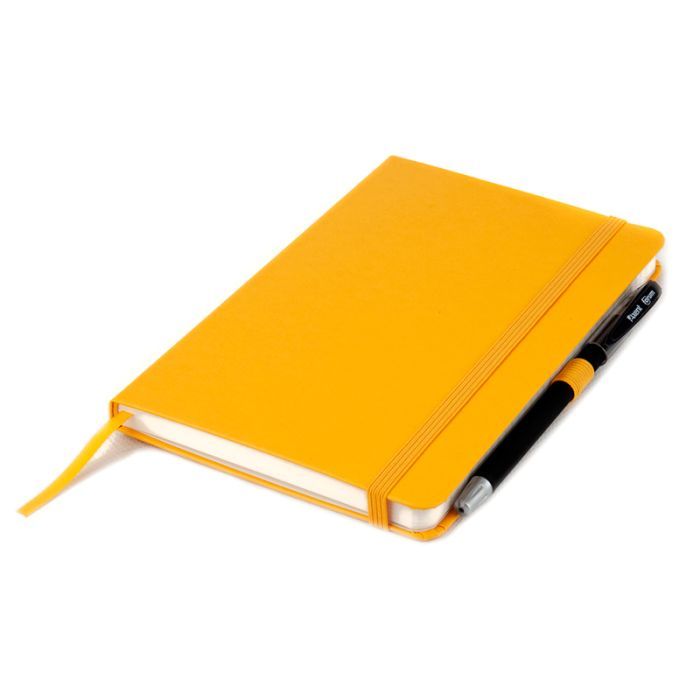 Книга записная Axent Partner, 125x195 мм, 96 листов, клетка, желтая (8201-08-A) изображение 7
