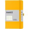 Книга записная Axent Partner, 125x195 мм, 96 листов, клетка, желтая (8201-08-A)