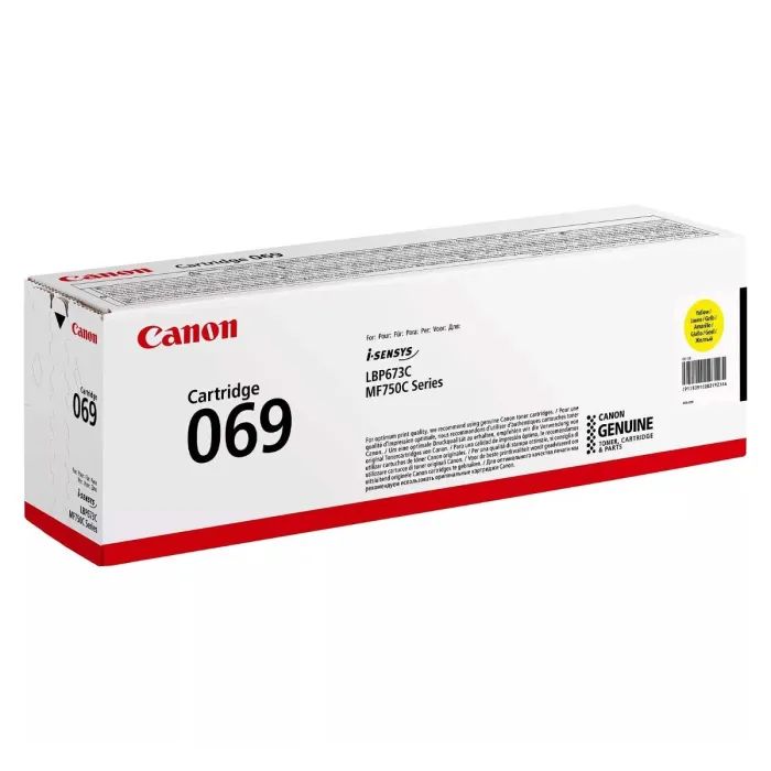 Картридж Canon 069H Yellow 5.5K (5095C002) изображение 3