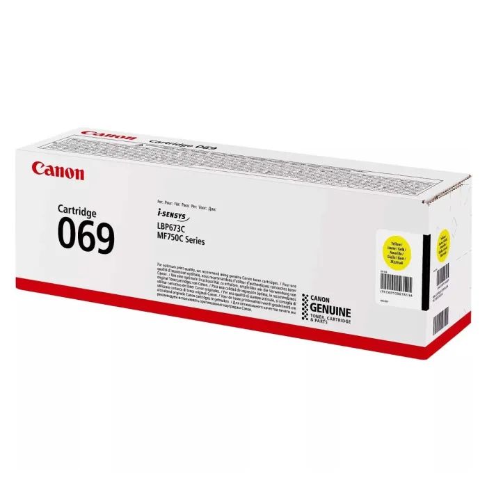 Картридж Canon 069H Yellow 5.5K (5095C002) изображение 4